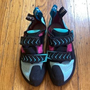 Like New Scarpa Vapor V Climbing Shoes women US 8 2/3 EU 40.5